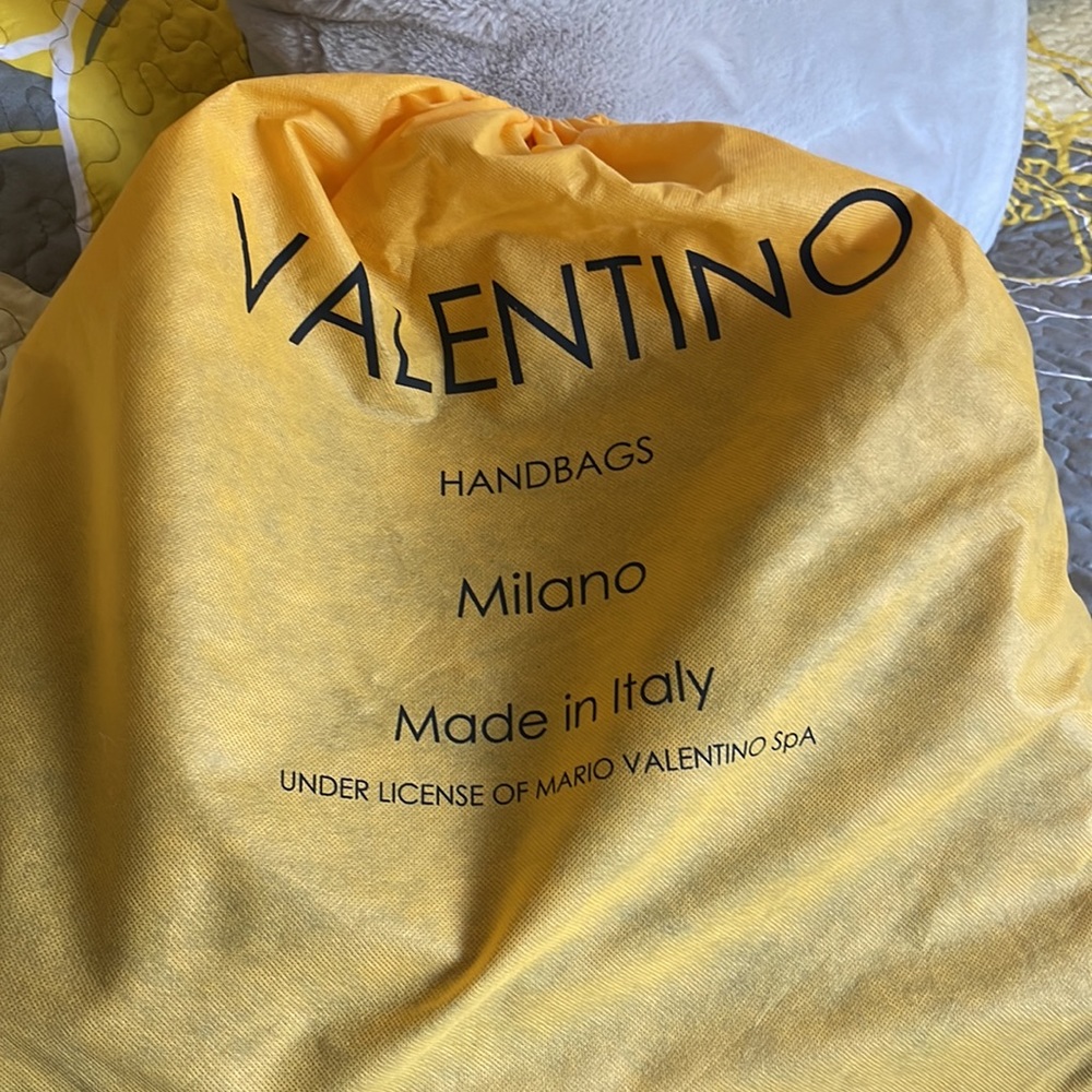Valentino Brown Leather Weekender Bag - Picture 11 of 11